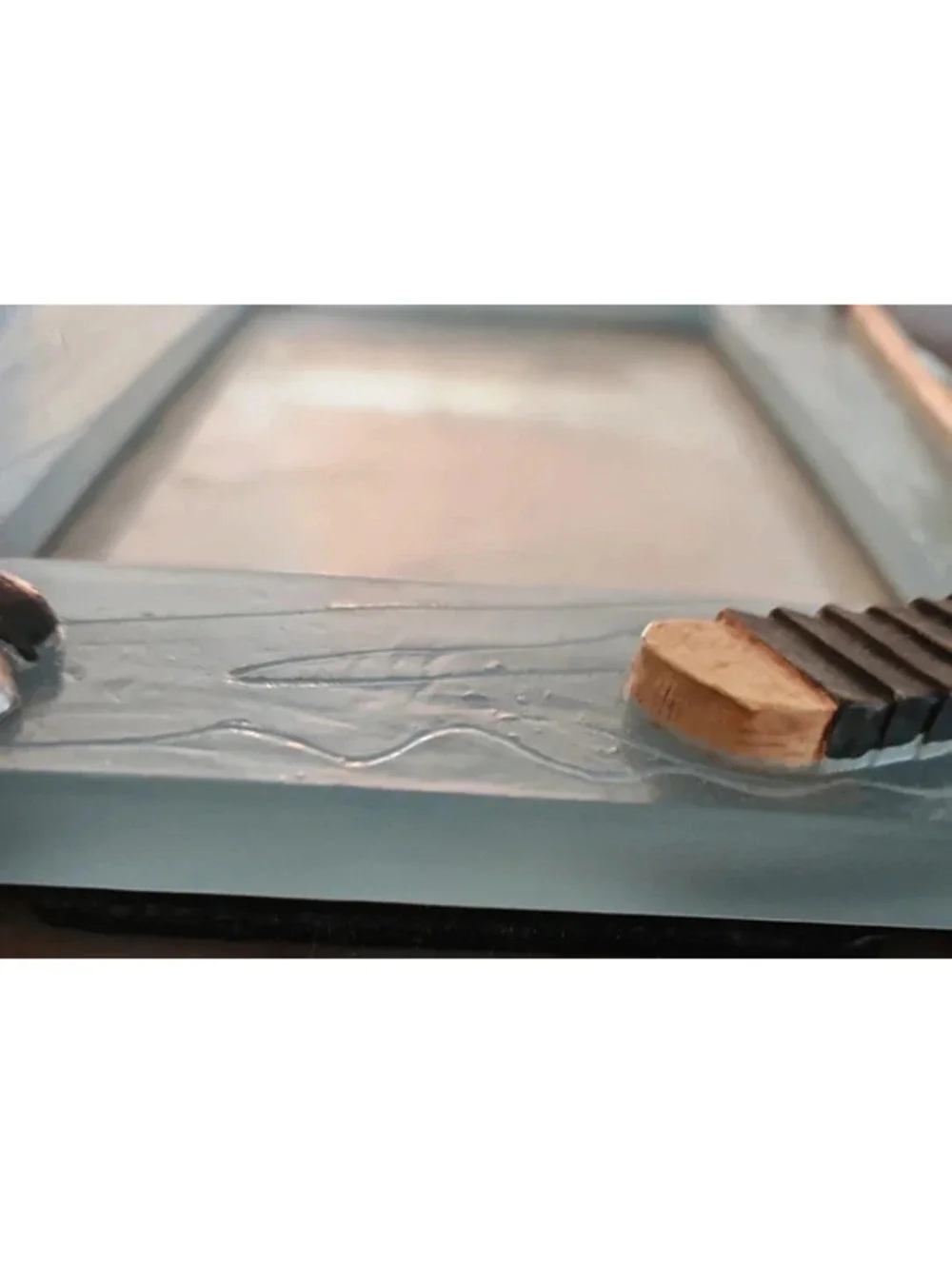 Russ Hockey Photo Frame 4x6 Resin Border Picture Frame